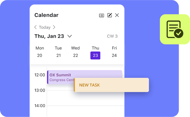 tasks